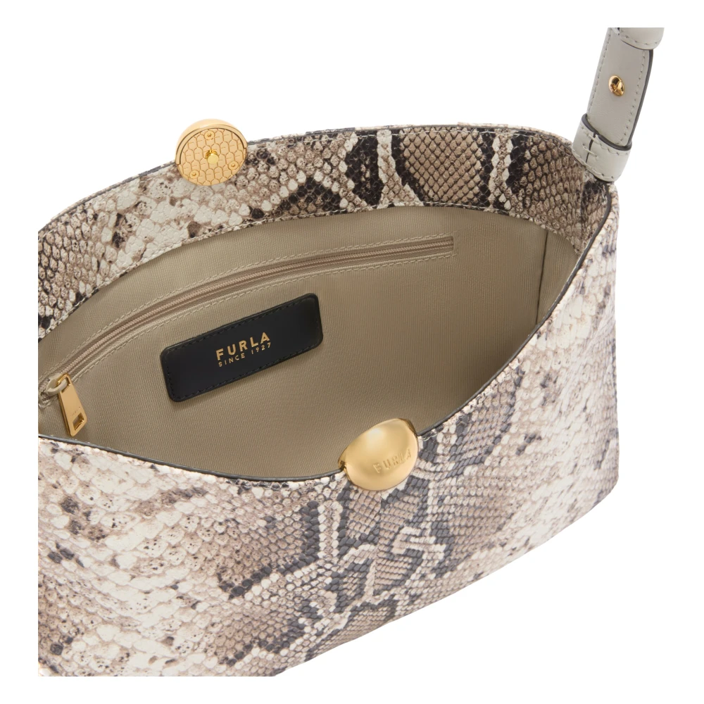 Furla Sfera Soft Schoudertas Brown Dames