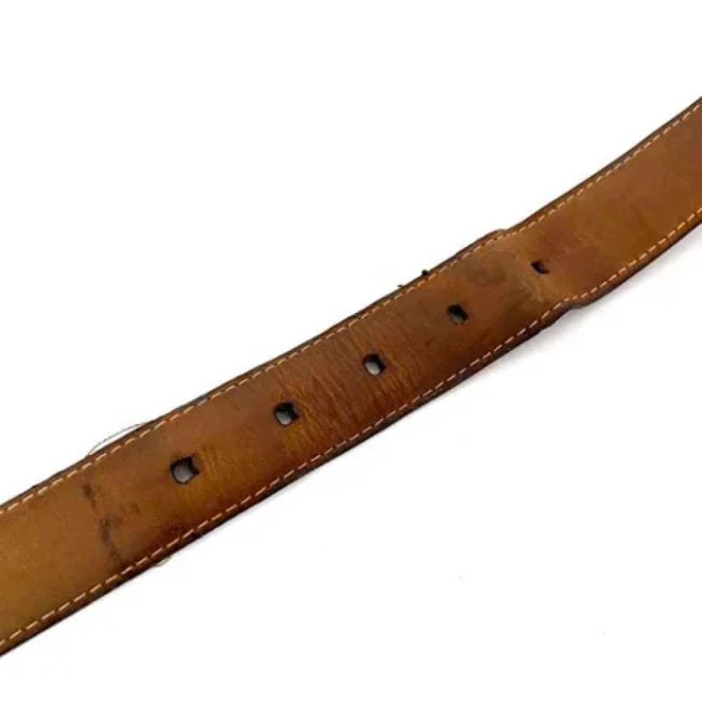 Louis Vuitton Vintage Pre-owned Canvas belts Brown Dames