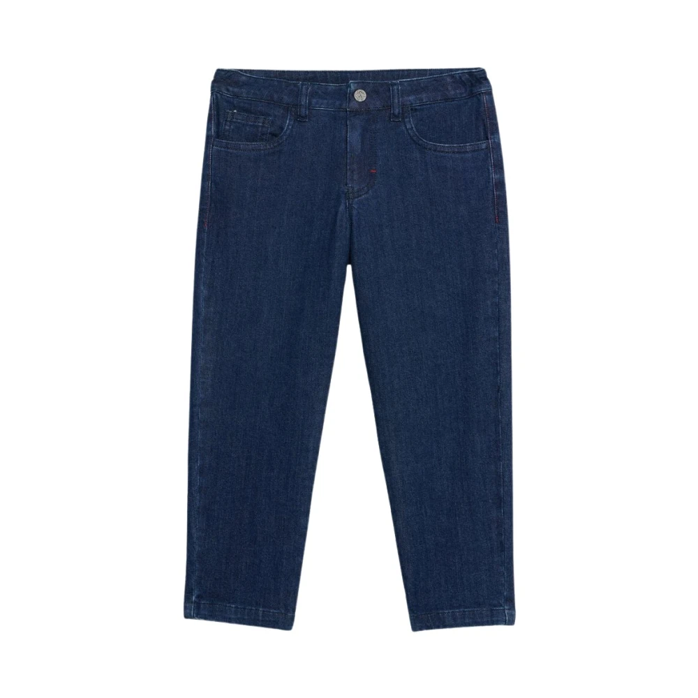 Roberto Cavalli Denim Elegance - Male - Jeans - Blue - 8 Y - Kids