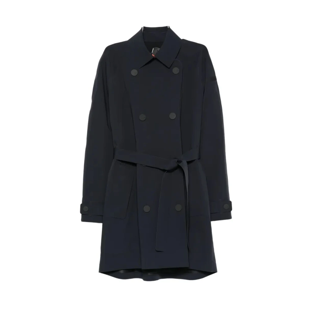 Rrd Women's Blue Montecristo Trench Jkt - Trench Coats - Xs - Coats