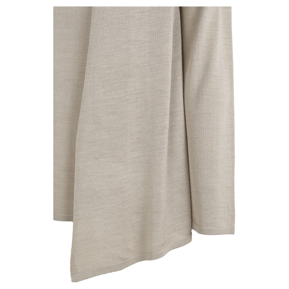 Cortana Tussa zijden gebreide vest Beige Dames