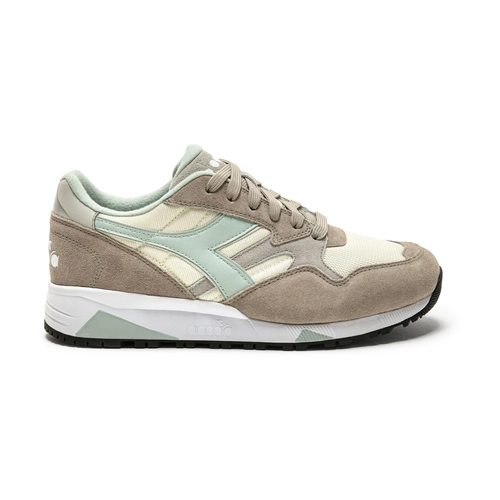 Diadora Women's Multicolor Sneakers, 3 Uk, Gray N902 Trainers