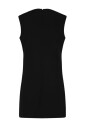 black-mini-dress-with-keyhole-neck