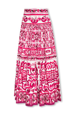 patterned-skirt