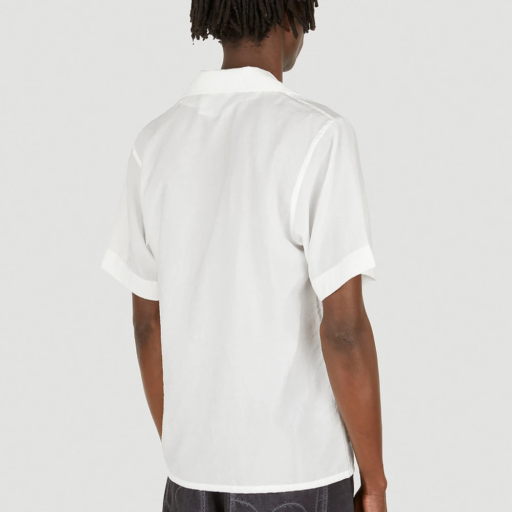 JordanLuca Aldebaran Korte Mouw Overhemd White Heren