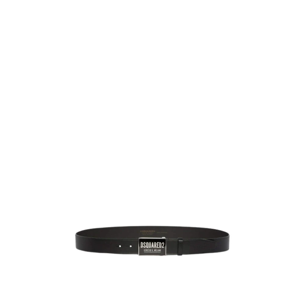 Dsquared2 Herren Schwarz Accessories, K, 90 Cmgröße: