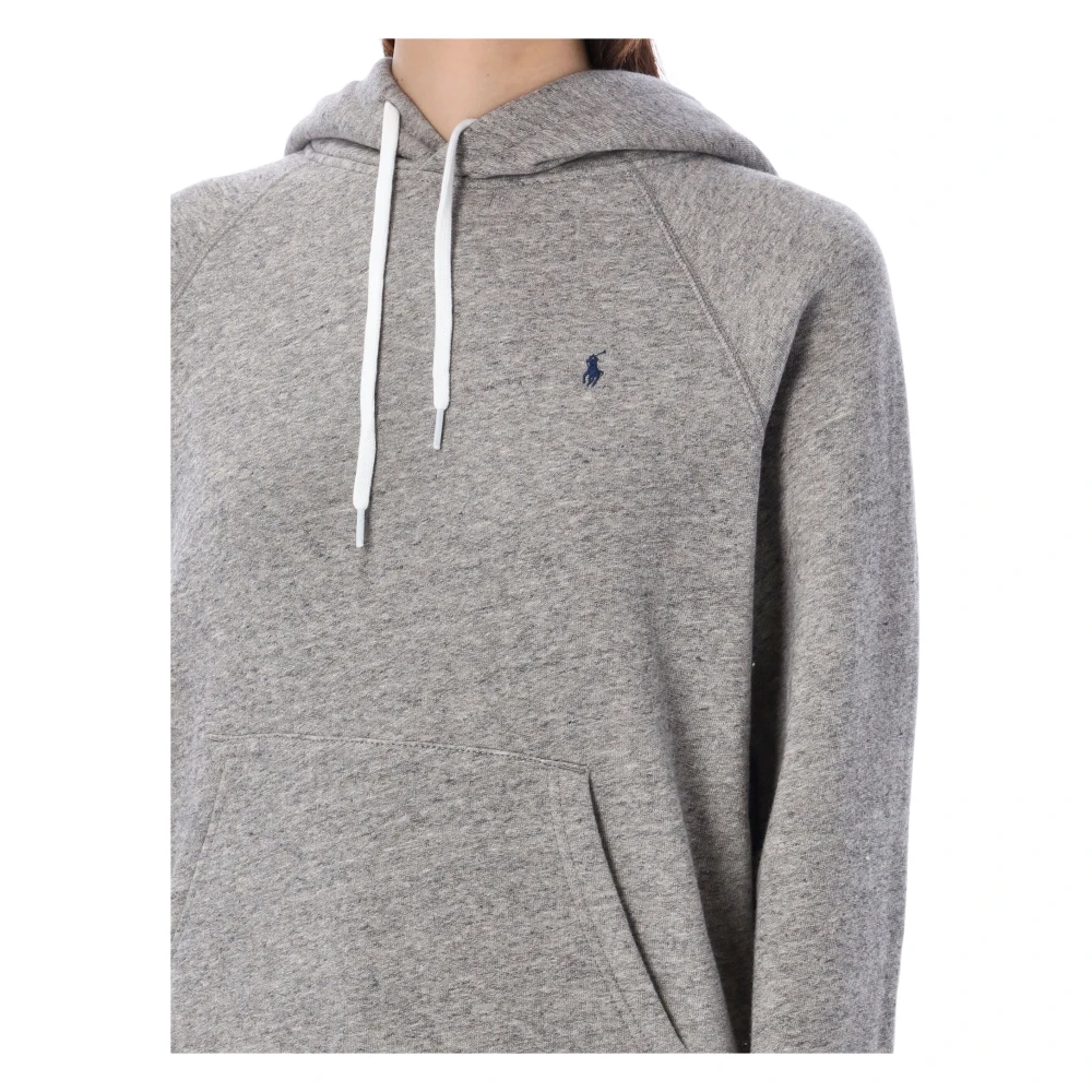 Ralph Lauren Klassieke Pony Hoodie Gray Dames