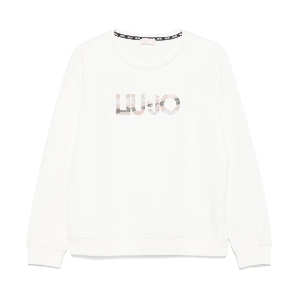 Liu Jo Witte Sweater Collectie White Dames