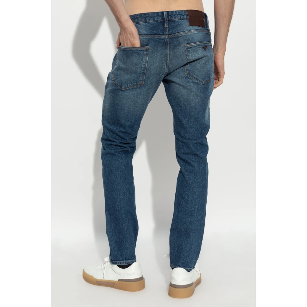 Emporio Armani J06 Slim Type Jeans Blue Heren