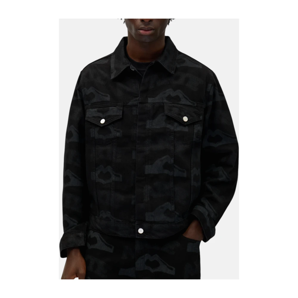 Arte Antwerp Hartprint Vest Black Heren