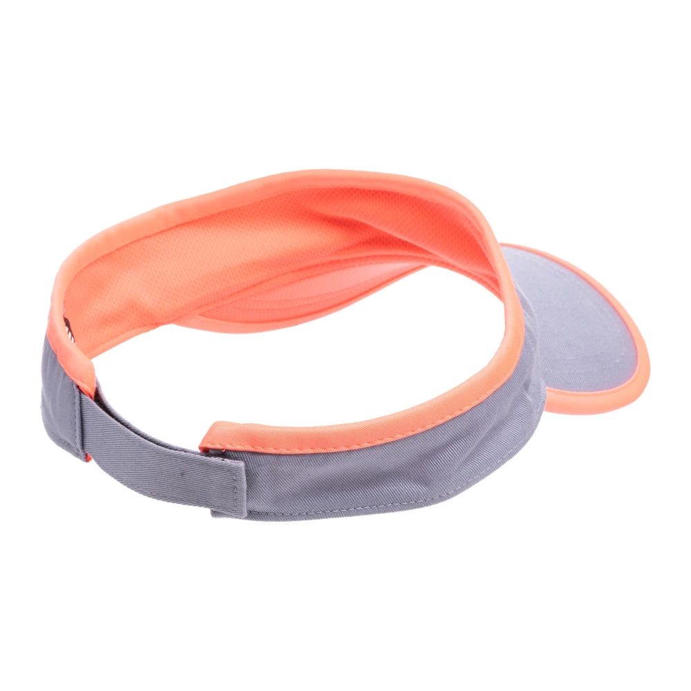 Emporio Armani EA7 Verstelbare Multicolor Zonneklep met Logo Gray Dames