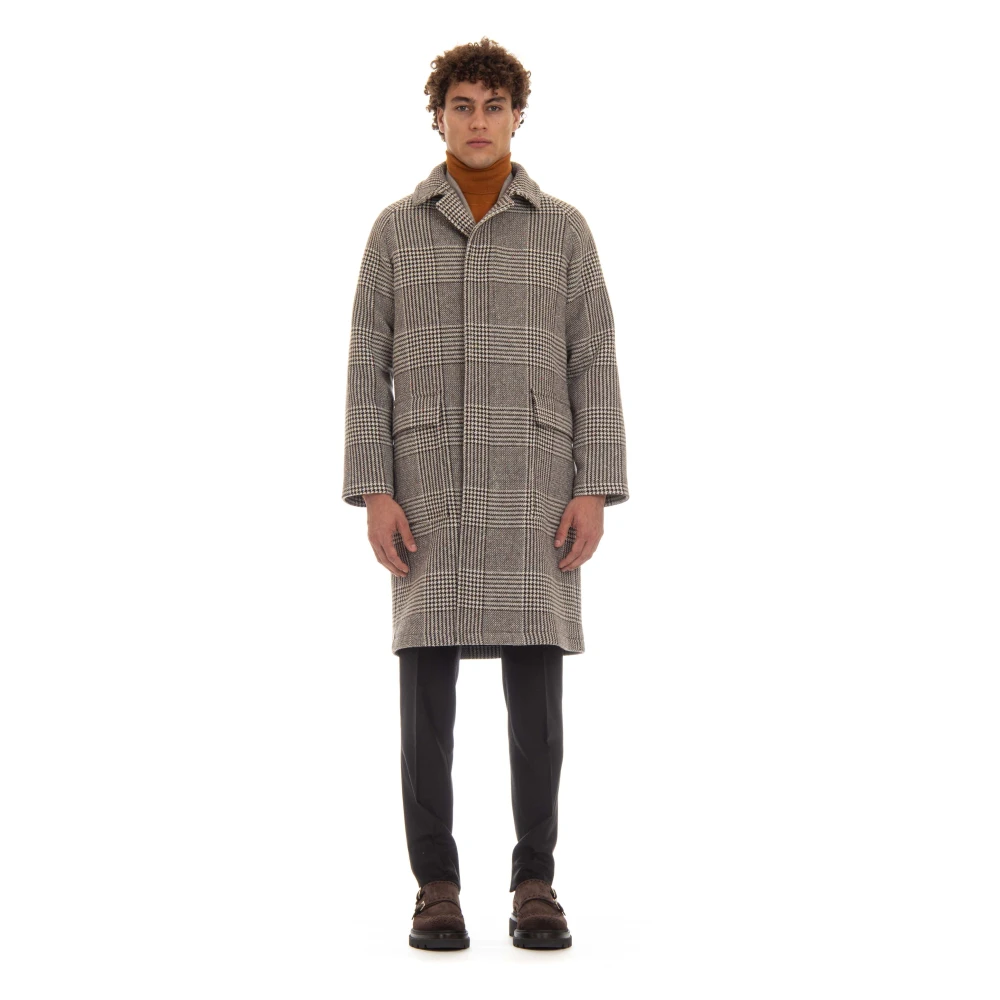 Tagliatore MultiColour Over Fit Coats Multicolor Heren