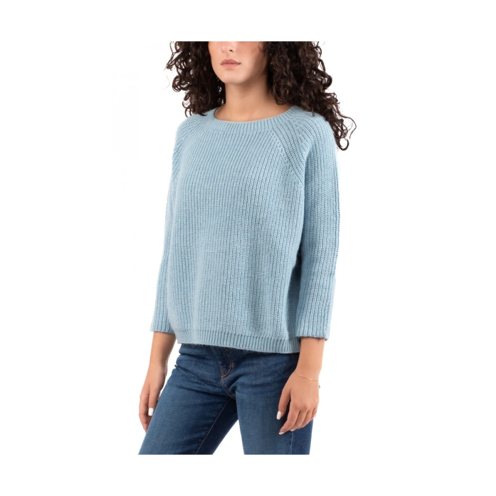 Weekend Dames Casual Top Blue Dames