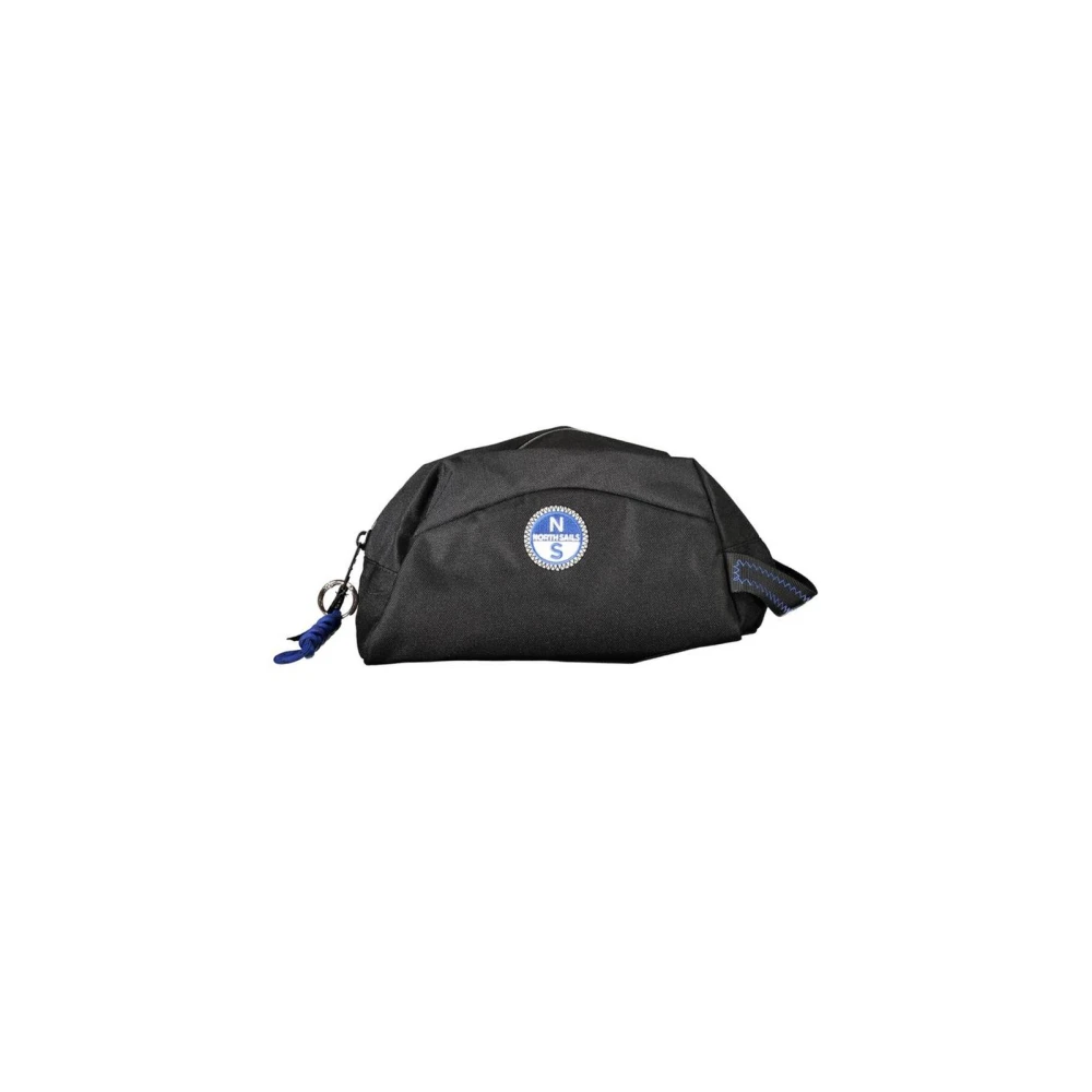 North Sails Men's Black Stylish Beauty Case With Zip Closure