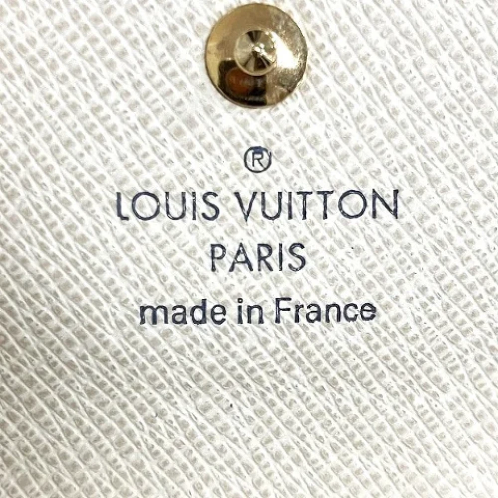 Louis Vuitton Vintage Pre-owned Canvas key-holders Beige Dames