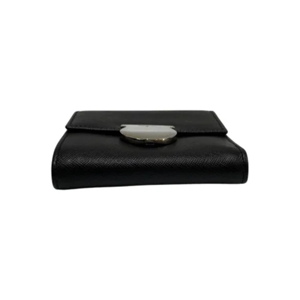 Salvatore Ferragamo Pre-owned Leather wallets Black Dames