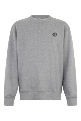 Rundhalsad Sweatshirt Basic