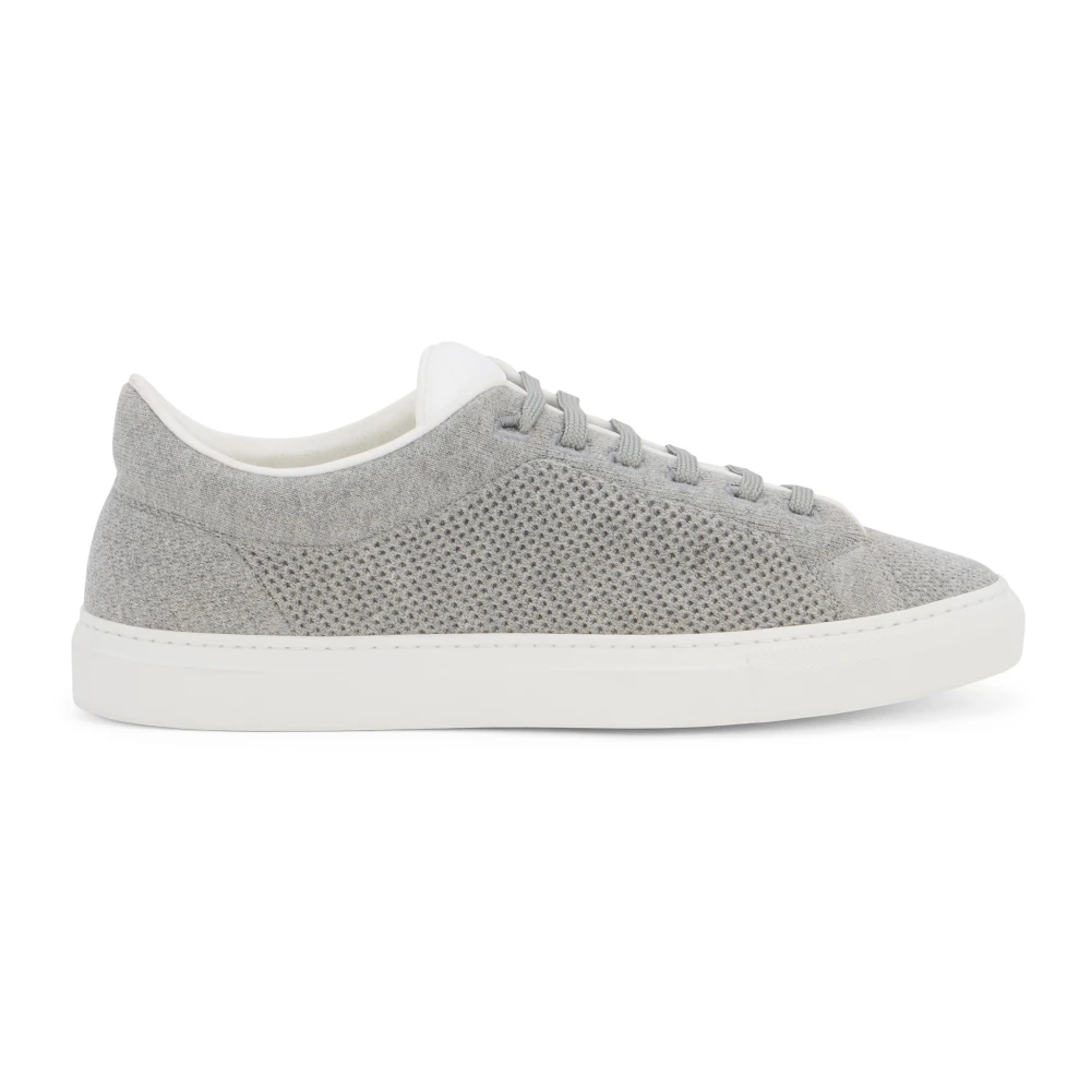 Moorer gemêleerde sneakers- licht en veelzijdig voor elke dag. Heren Schoenen Grijs