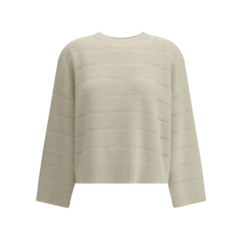 Knitwear > Round-neck Knitwear - - Brunello Cucinelli - Modalova