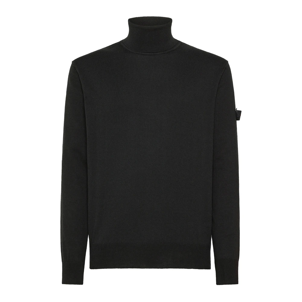 Peuterey Men's Black Gorran 08 Maglia Collo Alto
