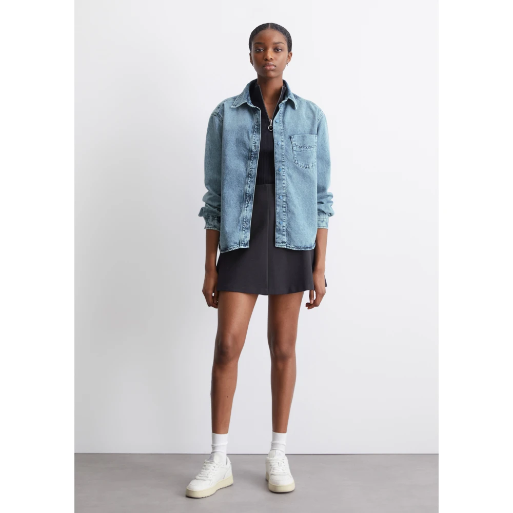 Marc O'Polo Jeans overshirt regular Blue Dames