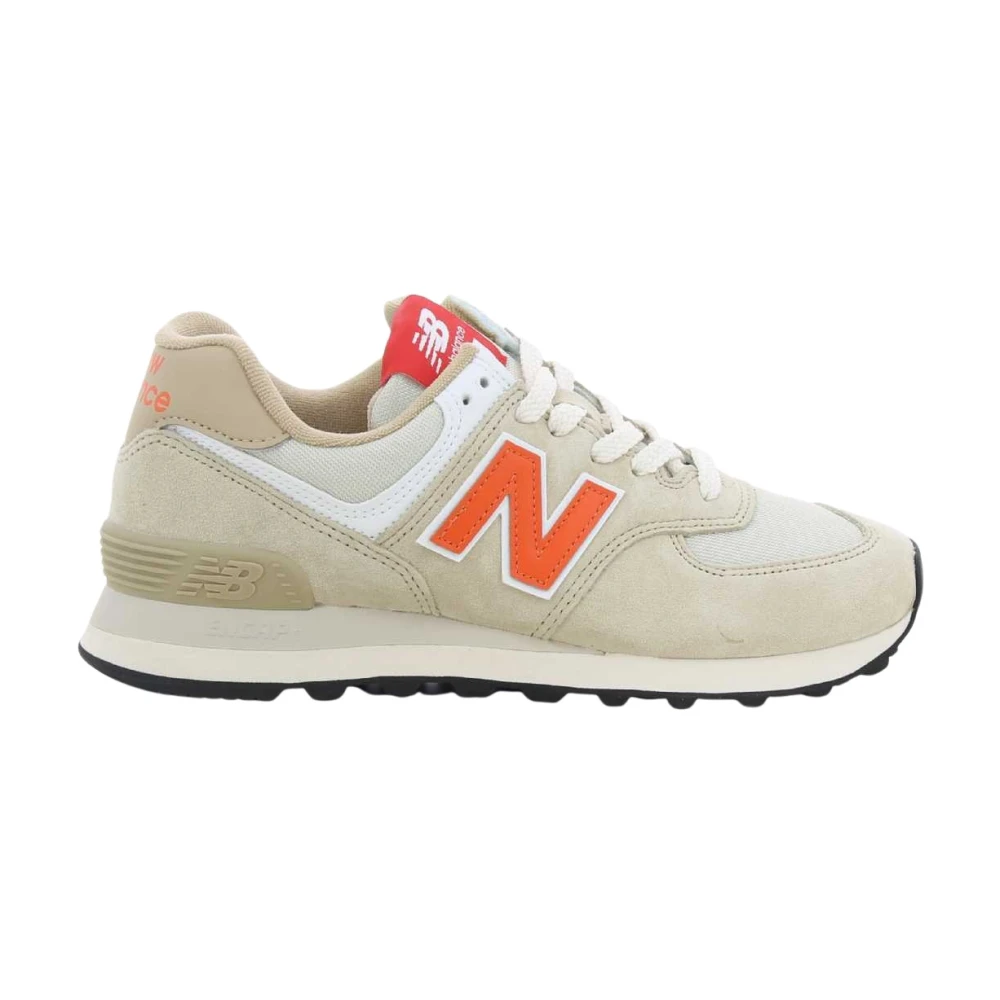 New Balance Damesschoenen Oranje U574 W Beige Dames