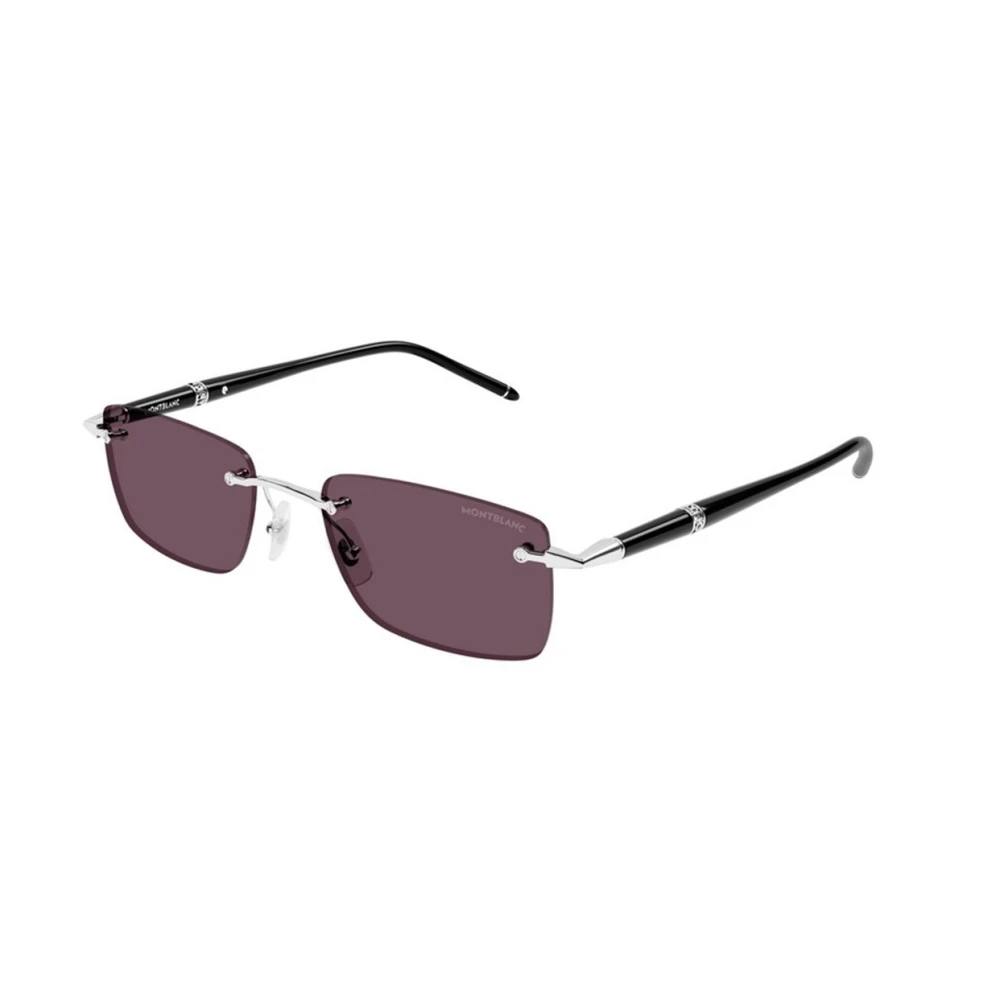 Montblanc Men's Gray Mb0344s 002 Sunglasses - Sunglasses - 54 Mm - Accessories
