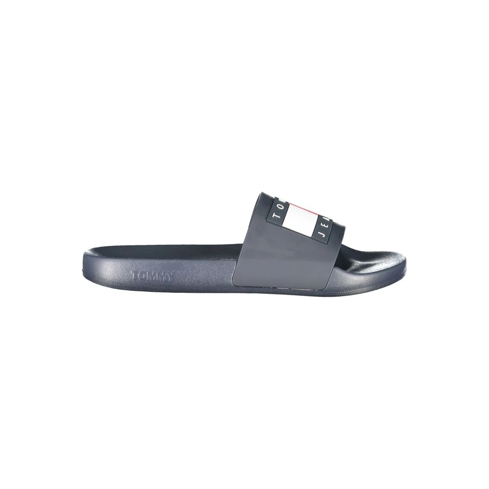 Tommy Hilfiger Men's Blue Sliders, 7 Uk, Polyethylene Sandal