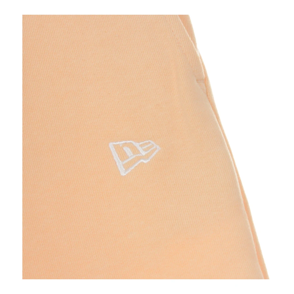 new era Essentiële Trainingsbroek Perzik Wit Beige Heren