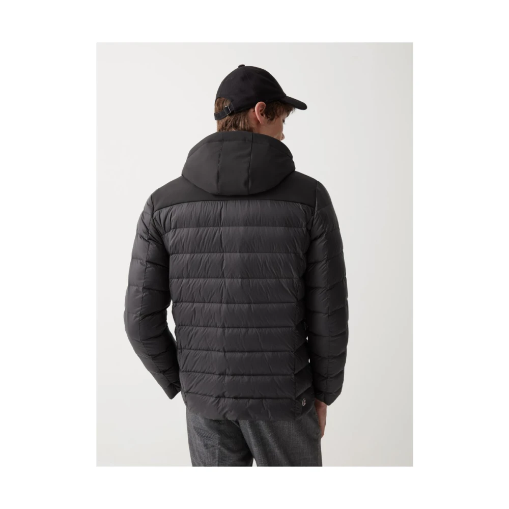 Colmar Zwarte Winterjas met Afneembare Capuchon Black Heren
