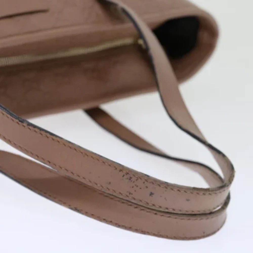 Gucci Vintage Pre-owned Canvas gucci-bags Pink Dames