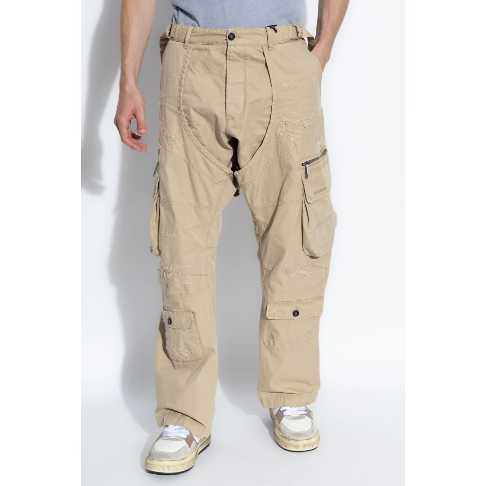 Dsquared2 Broek type vracht Beige Heren