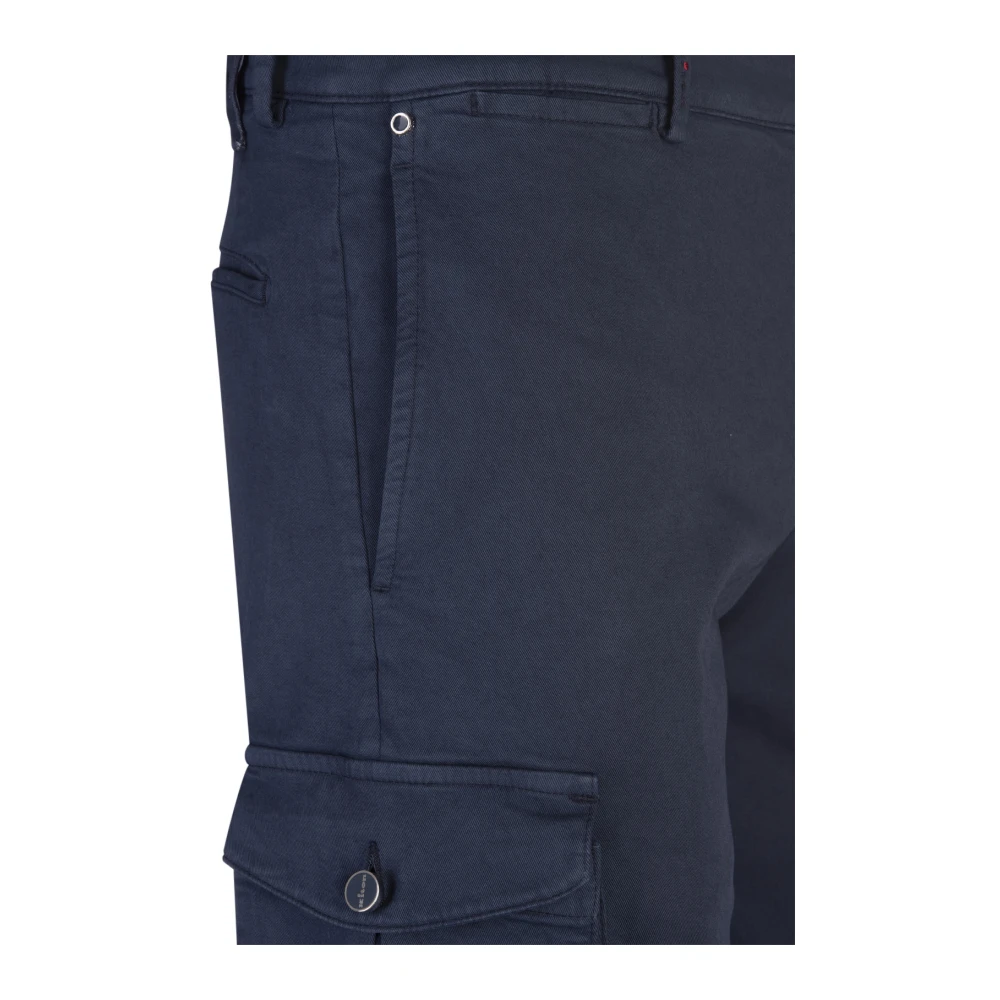 Kiton Blauw Katoen Elastaan Jas Voering Blue Heren