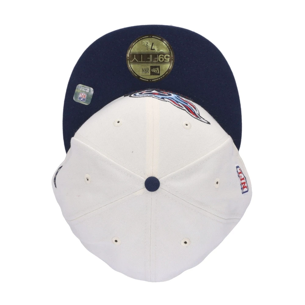 new era Tennessee Titans Platte Klep Pet White Heren