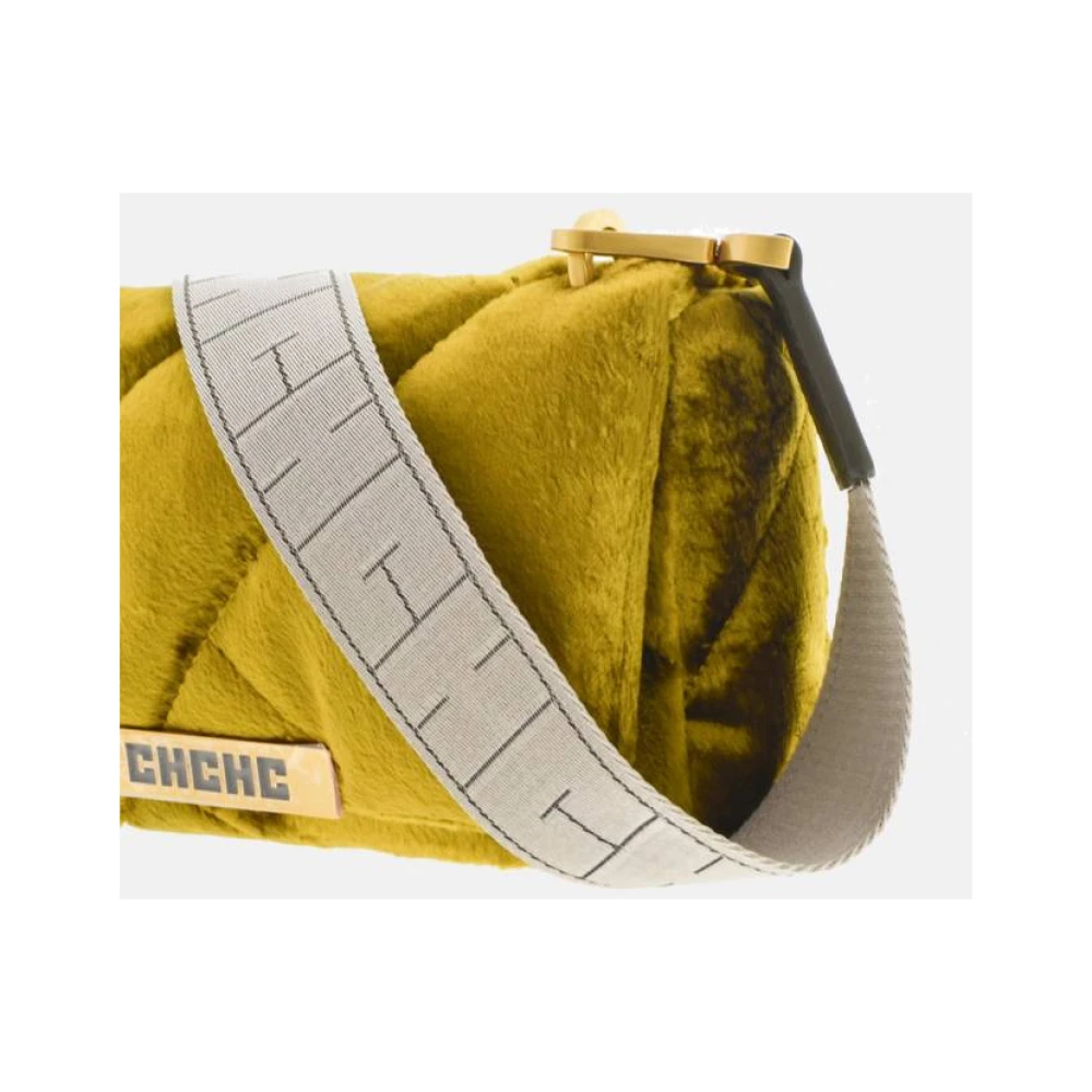 Carolina Herrera Velvet Bimba 9 Elegante Moderne Tas Green Dames