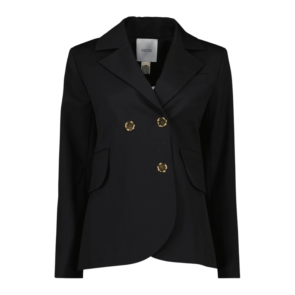 Patou Donna Nero Giacche, S, New,