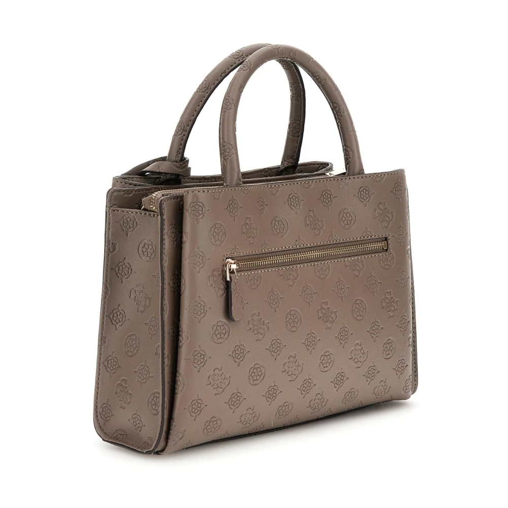 Guess Donker Taupe Schoudertas Gerty Girlfriend Brown Dames