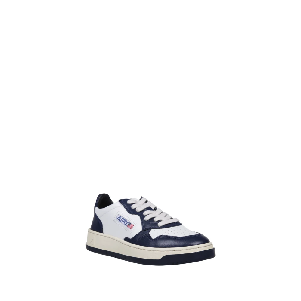 Autry Moderne Vrouw Wit Blauw Sneaker Multicolor Dames