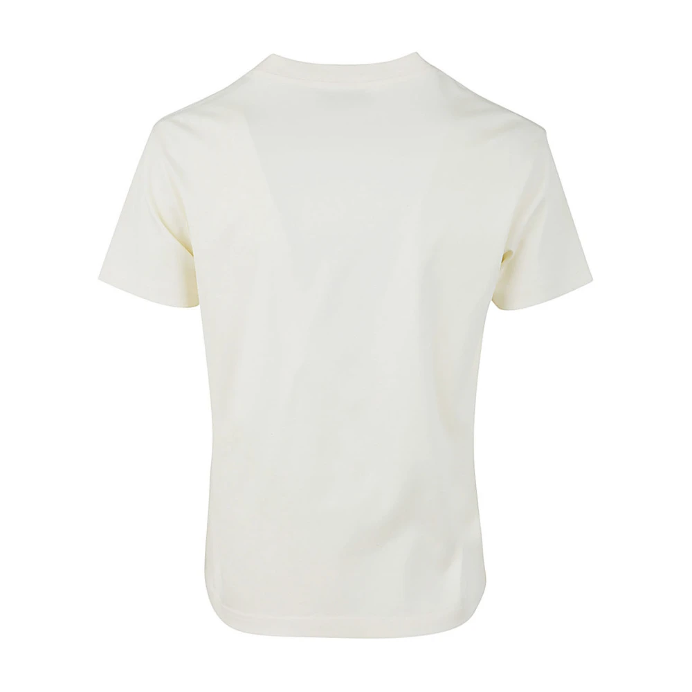 Lanvin Klassieke Tee-Shirt in Milk White Dames