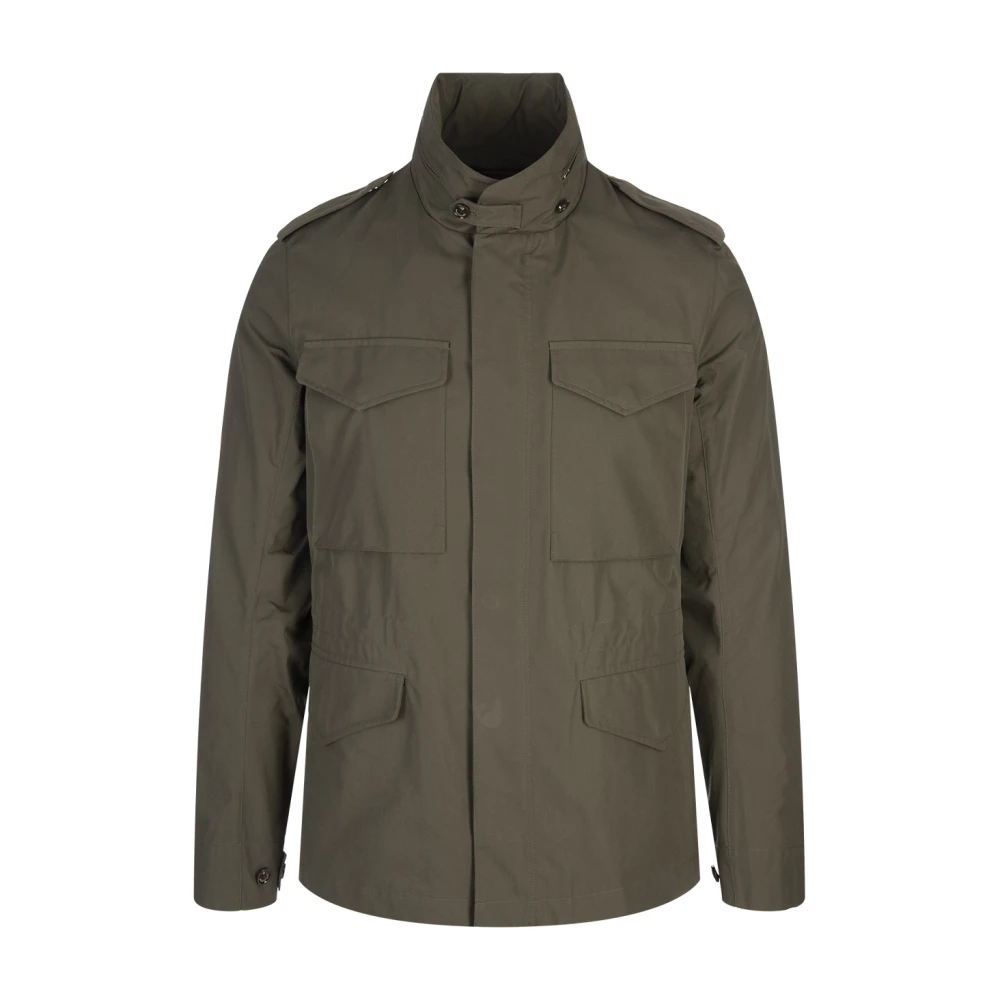 Montecore Groene Lichtgewicht Multi-Pocket Jas Green Heren