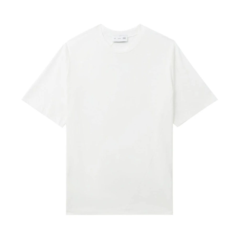 Post Archive Faction Asymmetrische Tee met Streamlines White Heren