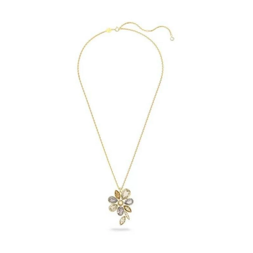 Swarovski Vrouw Geel Accessoires Dames, One Size, Elegance Of Africa Hangerketting