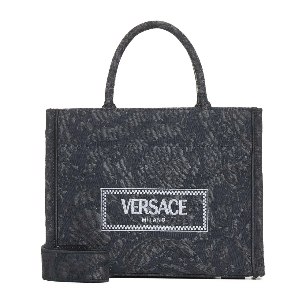 Versace Stijlvolle Tassen Collectie Black Dames