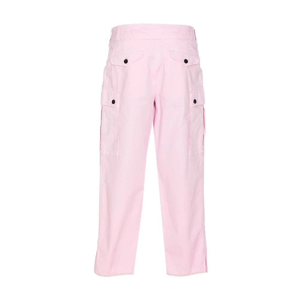 Tom Ford Roze Cargo Broek Verhoog Stijl Pink Dames