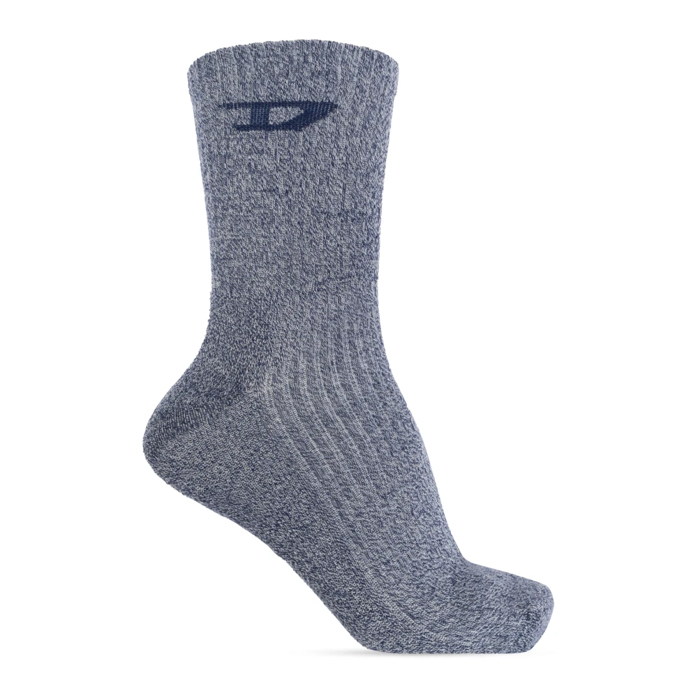 Diesel Sokken Skm-D-Tennis-Crew Gray Heren