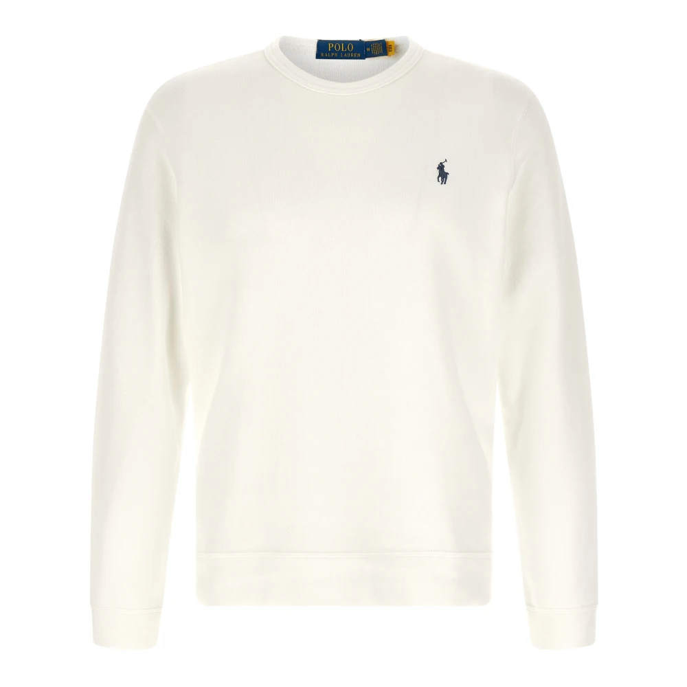 Polo Ralph Lauren Uomo Bianco Felpe, L, New,