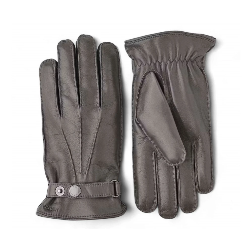 Hestra Heren Leren Winterhandschoenen met Wol Brown Heren
