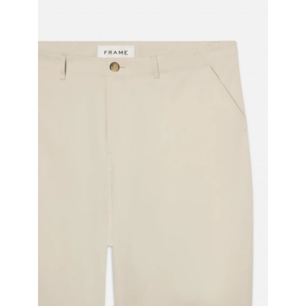 Frame Beige Relaxte Broek Beige Heren