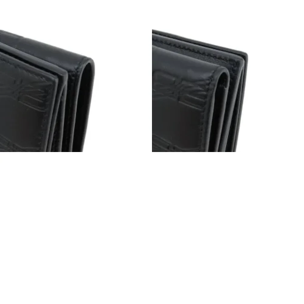 Balenciaga Vintage Pre-owned Leather wallets Black Dames