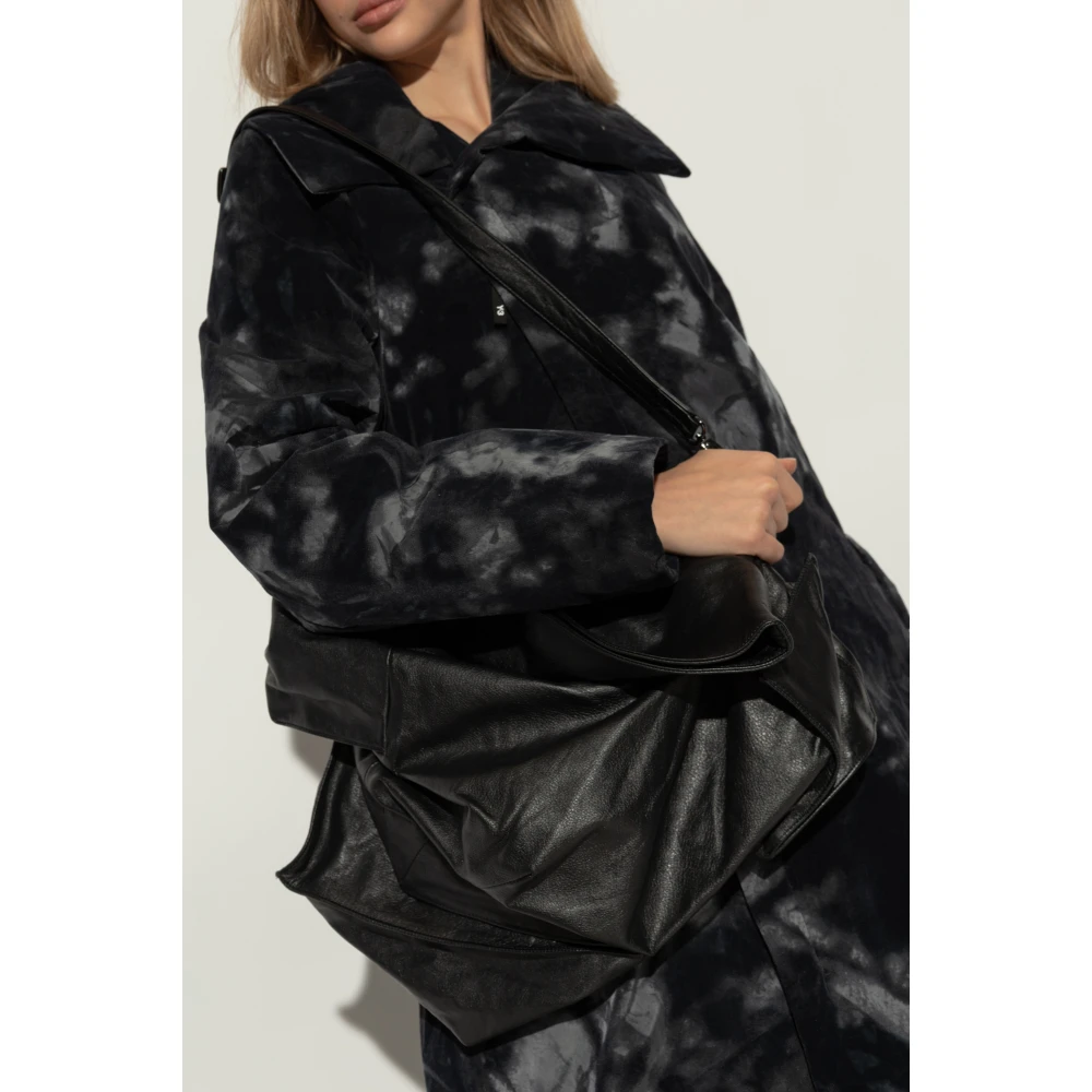 Yohji Yamamoto Schoudertas uit de Discord-collectie Black Unisex